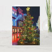 Carte Londres iconique - Noël  (Dos)