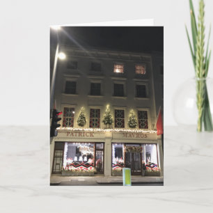 Carte Londres UK Night Photography Christmas Fulham Road