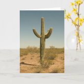 Carte Lone Cactus (Fleur jaune)