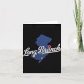 Carte Long Branch New Jersey Nj Map  (Devant)