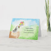 Carte Long Distance Friend Birthday Card (Devant)