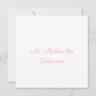 Carte Long Distance Valentine's Day Card