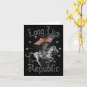 Carte Long Live The Republic Us  (Fleur jaune)