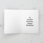 Carte Longhorn Cow Diver Birthday (Intérieur)