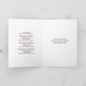 Carte longue Christmas Bells (Intérieur)