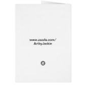 Carte longue pattes papa (Dos)