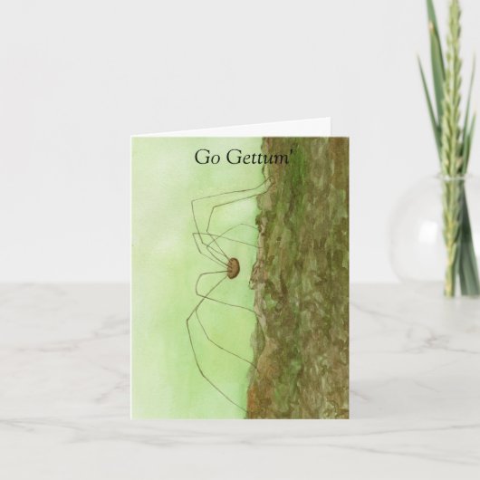 Carte longue pattes papa (Devant)