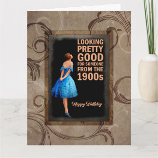Carte Looking Good for Someone from the 1900s