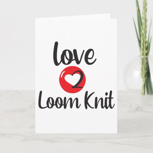 Carte Loom 2 Loom Knit (Devant)