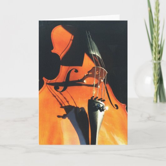 Carte Looming Cello greeting card (Devant)