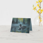 Carte Loonell - Canard Loon (Fleur jaune)