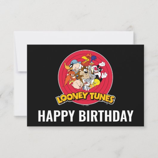 Carte LOONEY TUNES™ Character Logo (Devant)