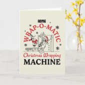 Carte LOONEY TUNES™ | Machine à envelopper ACME-O-Matic (Fleur jaune)