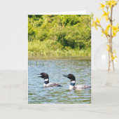 Carte Loons (Fleur jaune)