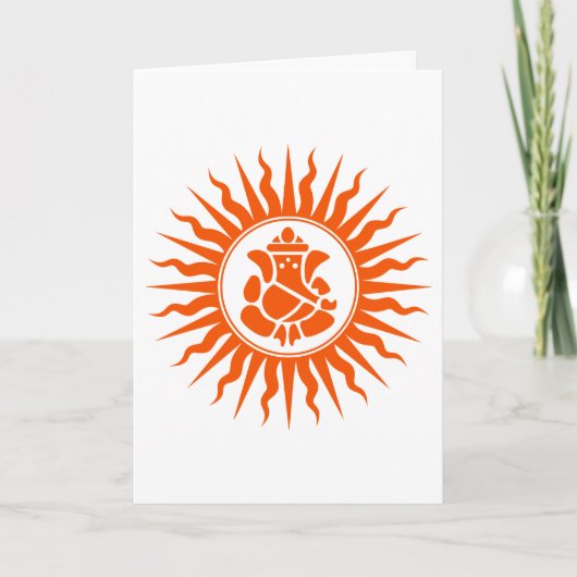 Carte Lord Ganesha Sign (Devant)