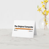 Carte L'ordinateur d'origine (Fleur jaune)