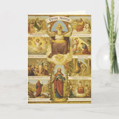 Carte Lords Prière "Poster Pater" Notre Père Jésus (Devant)