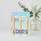 Carte Lord's St John's Wood, Londres (Debout devant)