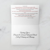 Carte Lord's Supper: Christian Passover Card (Intérieur)