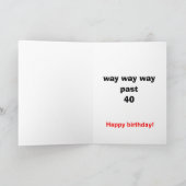 Carte Lordy, anniversaire de seigneurie (Intérieur)