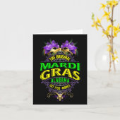 Carte L'original mobile Alabyma Mardi Gras (Fleur jaune)