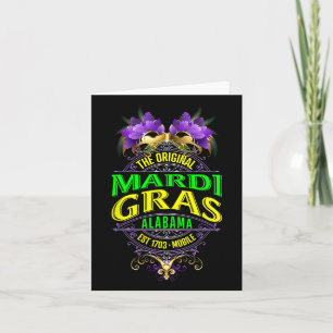 Carte L'original mobile Alabyma Mardi Gras