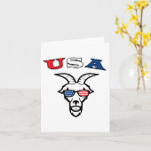 Carte L'original Usa La Chèvre (Fleur jaune)