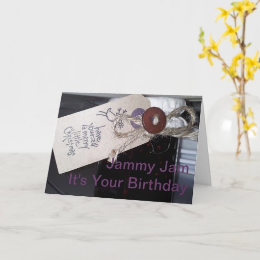 Carte Lorna (Fleur jaune)