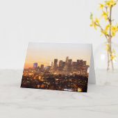 Carte Los Angeles (Fleur jaune)
