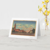 Carte Los Angeles, CAView d'U.S.C. Campus (Fleur jaune)