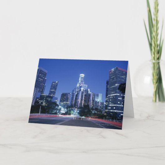 Carte Los Angeles du centre (Devant)