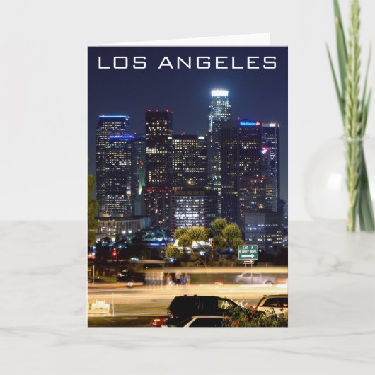 Carte Los Angeles Night (Devant)