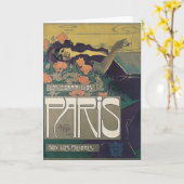 Carte Los Cigarrillos París, (Fleur jaune)