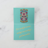 Carte Los muertos nunca mueren en nuestros pensamientos (Intérieur)