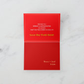 Carte Losar Tibétain & Tashi Delek - Nouvel An /drapeau (Intérieur)