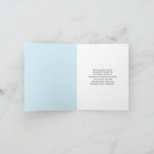 Carte Loss of Dog Paw being Held By Hand With Rainbow (Intérieur)