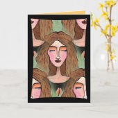 Carte Lost à Prayer (Fleur jaune)