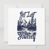 Carte Lost, Find Yself - Nature Adventure (Devant)