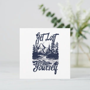 Carte Lost, Find Yself - Nature Adventure
