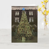 Carte Lotte New York Palace Christmas Tree (2025) -  (Fleur jaune)