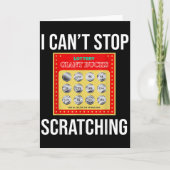 Carte Lottery I Can't Stop Scratching - Scratch Ticket (Devant)