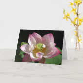 Carte Lotus (Fleur jaune)