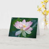 Carte Lotus #2521 (Fleur jaune)