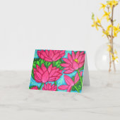 Carte Lotus Bliss (Fleur jaune)