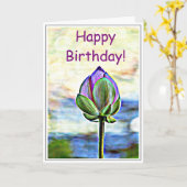 Carte Lotus Bloom (Fleur jaune)