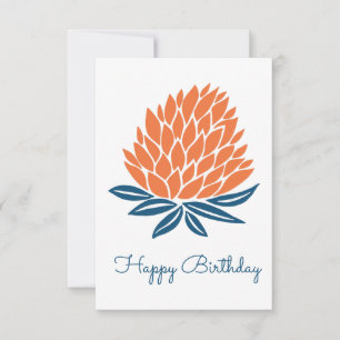Carte Lotus Flower Inspirationnel Mindful Anniversaire h