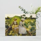 Carte Lotus Lilies | Charles Courtney Curran (Debout devant)