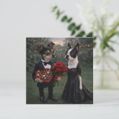 Carte Louie & Luna vous souhaitent un joyeux Saint-Valen (Debout devant)