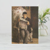 Carte Louis Auguste Cezanne Père De L'Artiste Lecture (Debout devant)