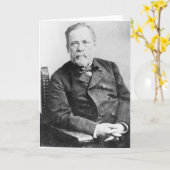 Carte Louis Pasteur (Fleur jaune)